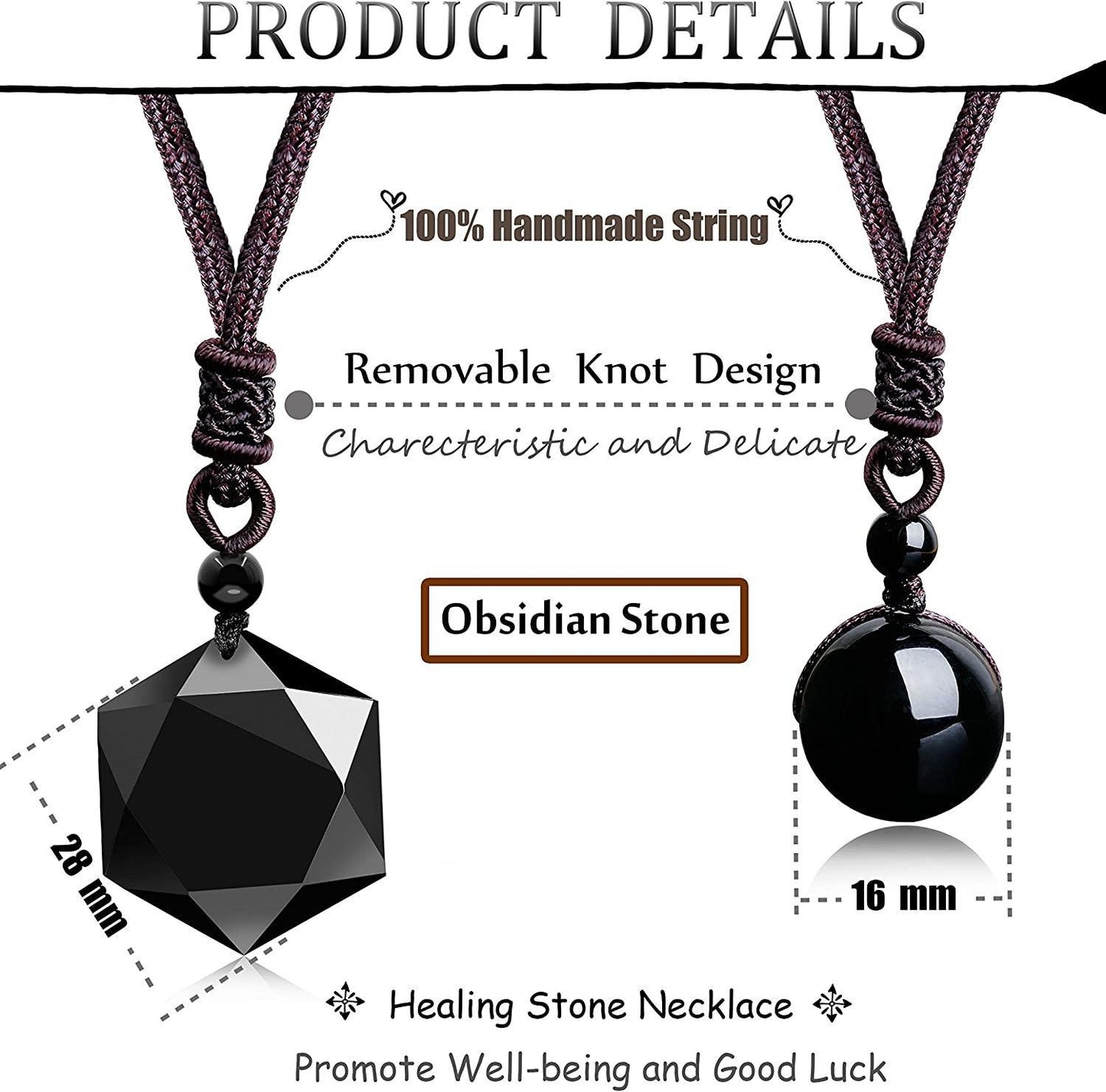 2 Piece Pendant Necklace