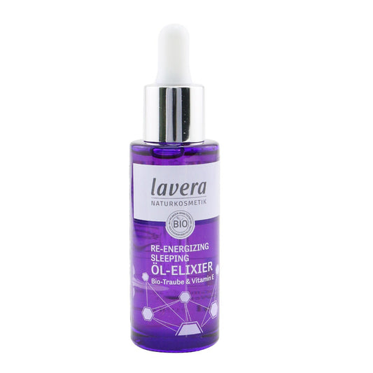 LAVERA - Re-Energizing Sleeping Oil Elixir - With Organic Grape & Vitamin E 110675 / 635696 30ml/1.1oz