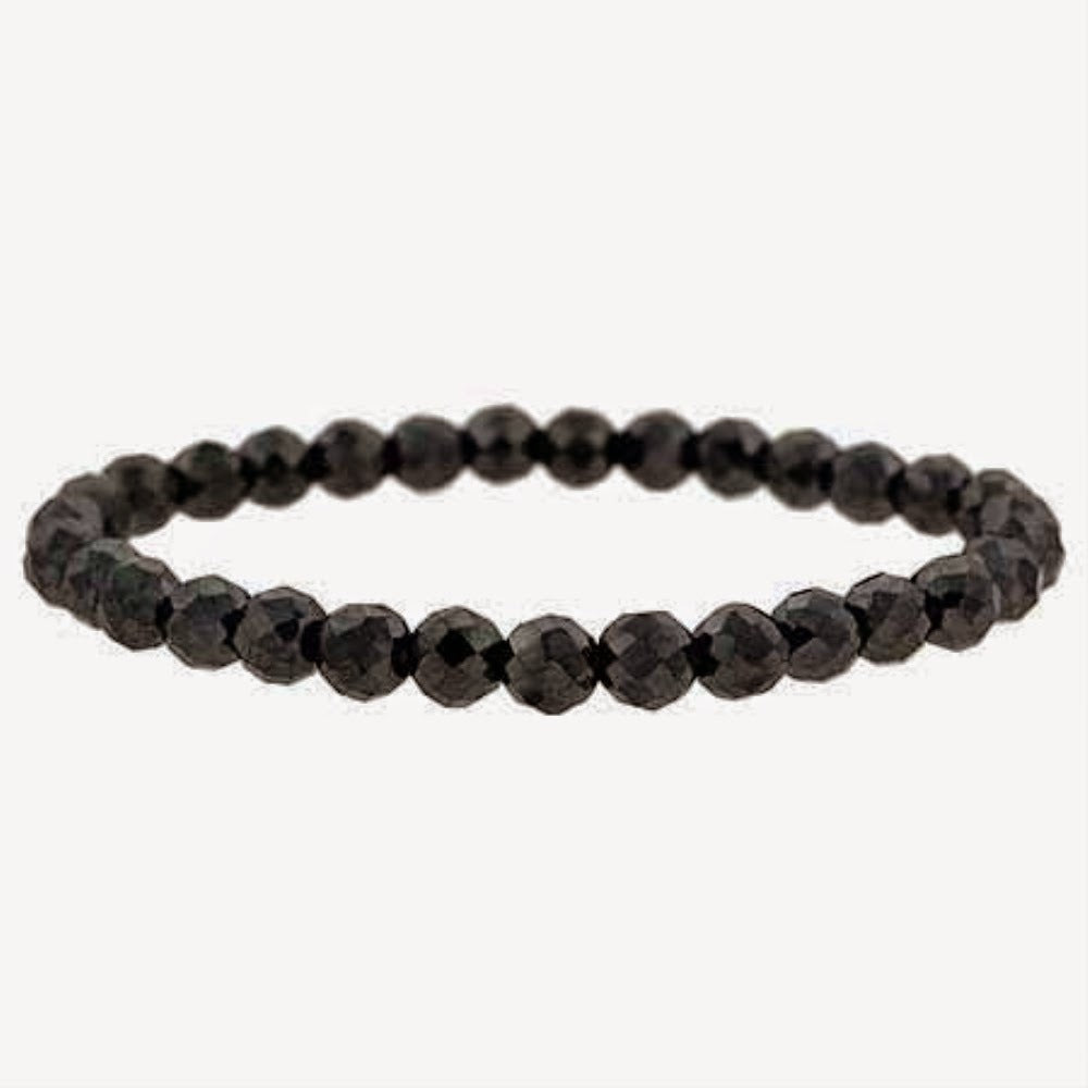 6mm Onyx Beads Stretch Bracelet