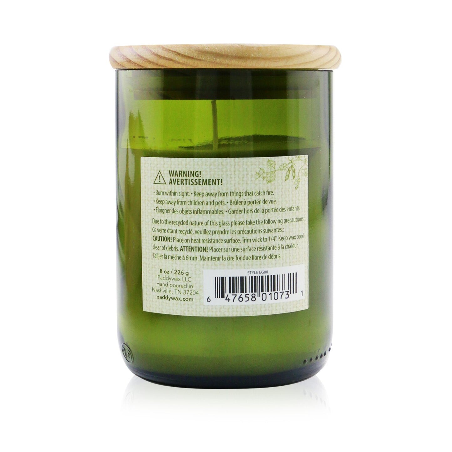 PADDYWAX - Eco Candle - Basil & Cucumber 226g/8oz