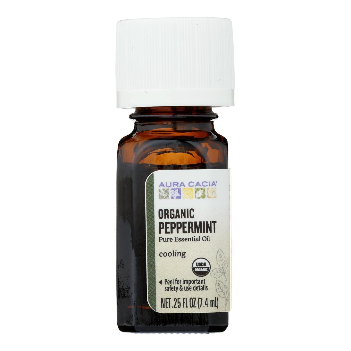 Aura Cacia - Mostly Organic Peppermint - .25 oz