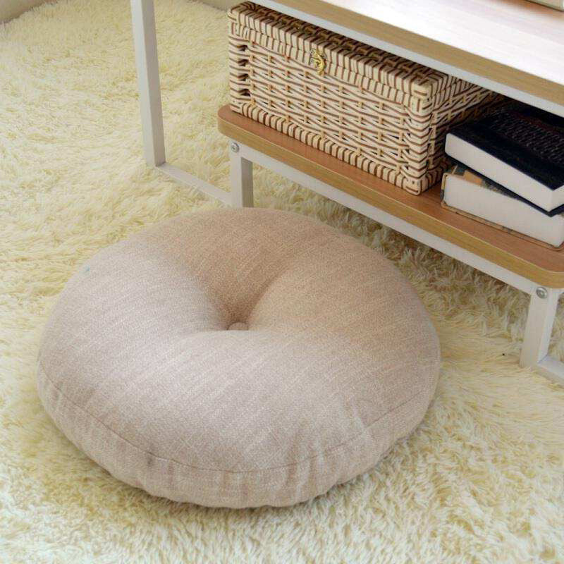 Cream Meditation Cushion