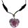 EMF 5G Shielding Orgone Heart Calming Necklace