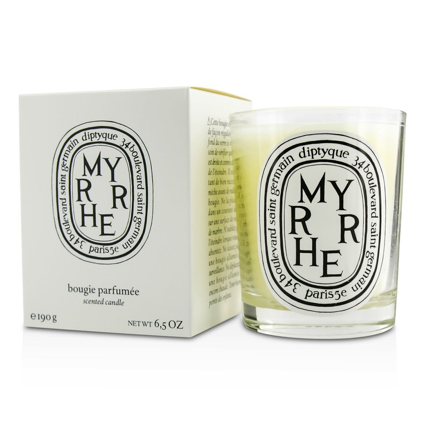 DIPTYQUE - Scented Candle - Myrrhe (Myrrh) 190g/6.5oz