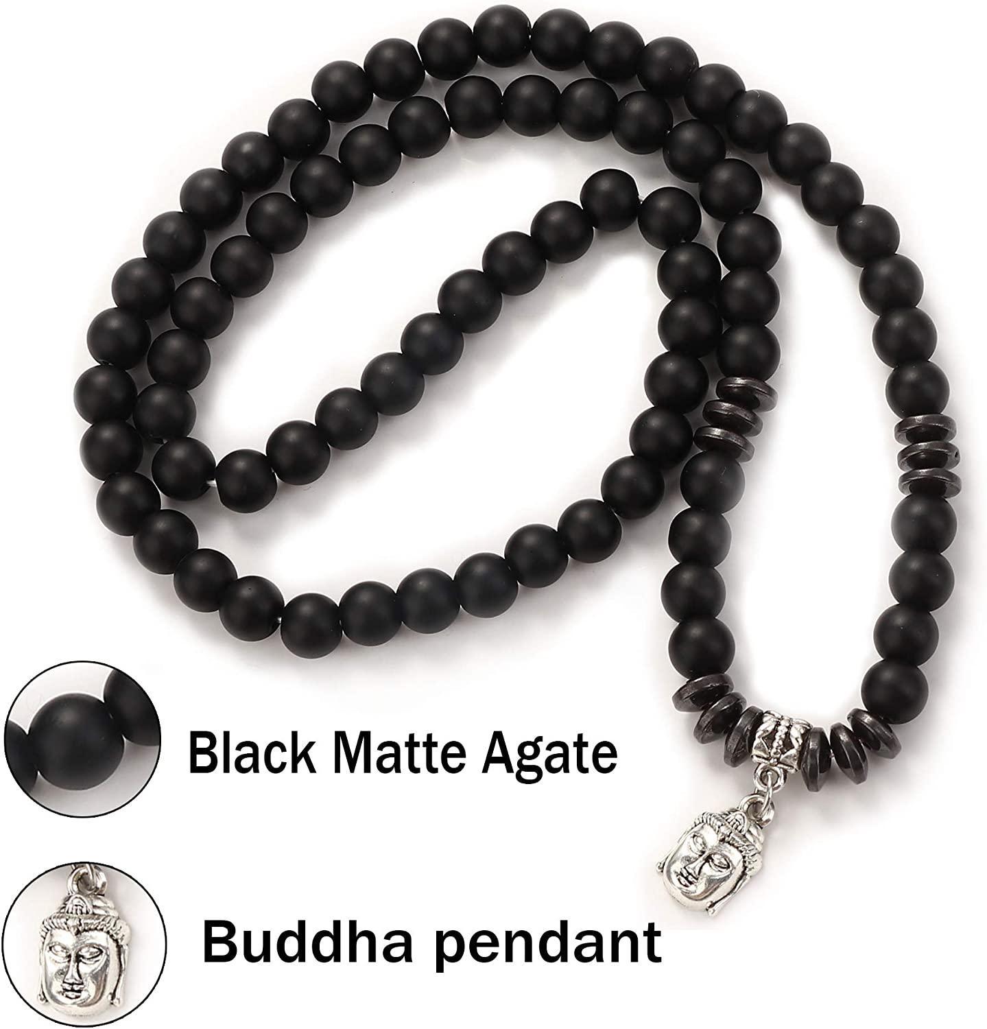 6Pcs 8mm Multilayer Beads Wrap Bracelets