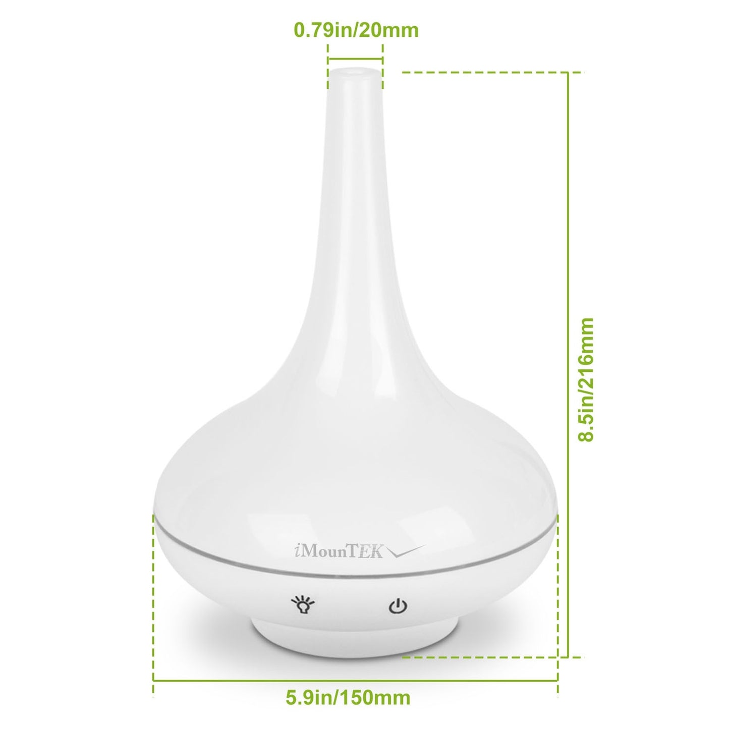 200ml Cool Mist Humidifier Essential Oil Diffuser w/7 Color LED Lights
