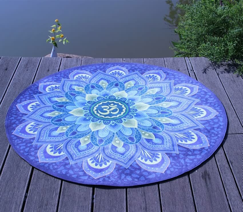 Exercise Yoga Mat Meditation Pad Carpet Cushion Pad