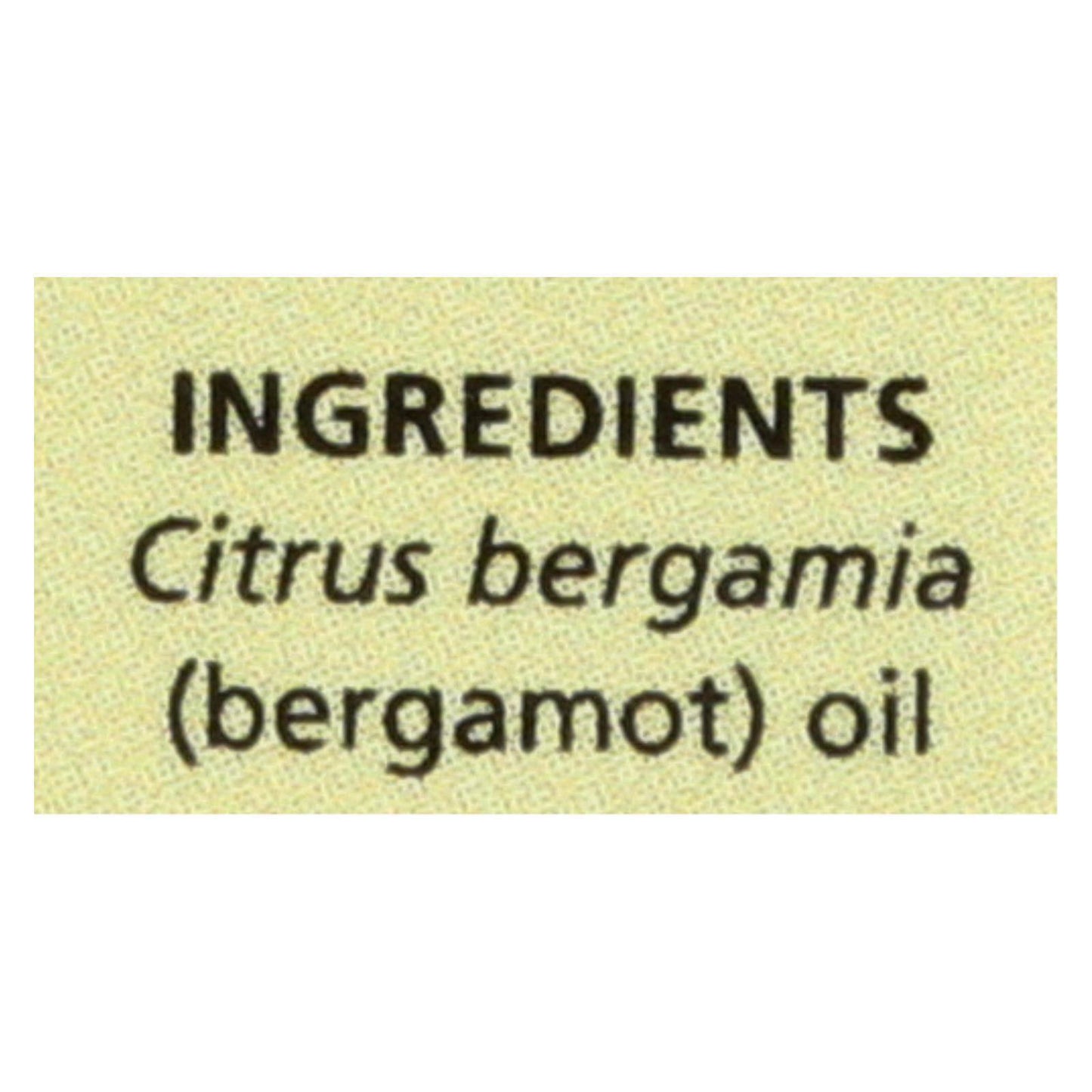 Aura Cacia - Pure Essential Oil Bergamot - 0.5 fl oz