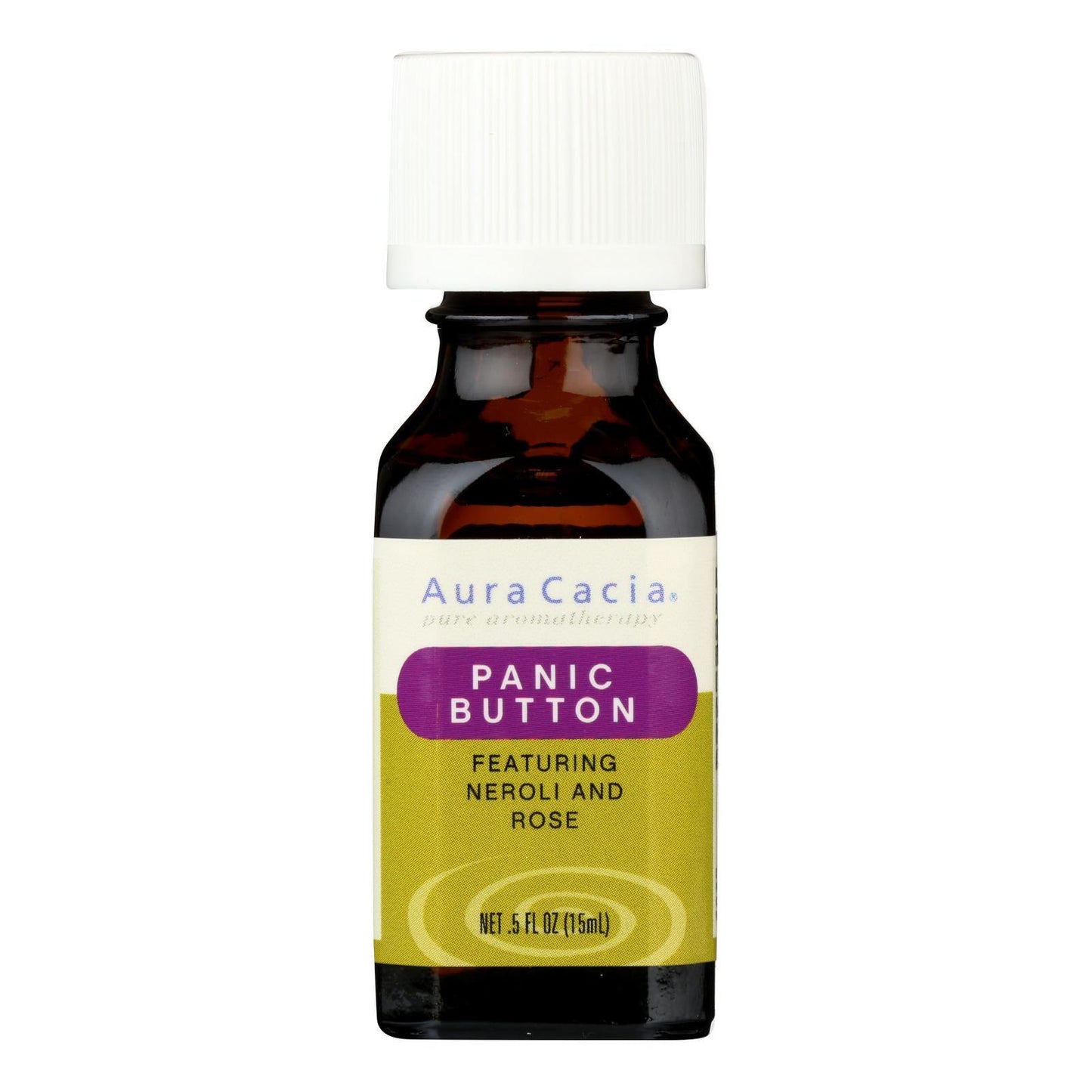Aura Cacia - Essential Solutions Oil Panic Button - 0.5 fl oz