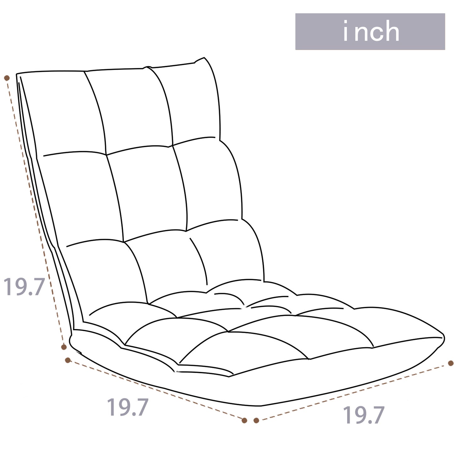 Meditation Chair Grey