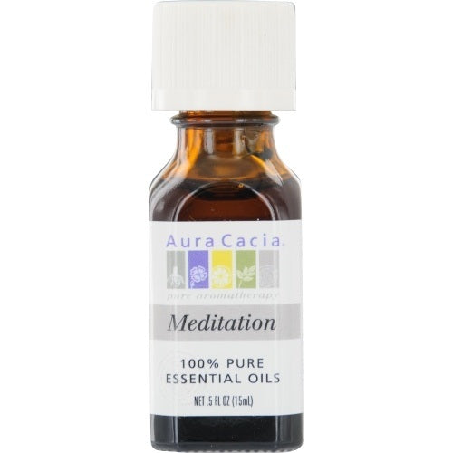 Aura Cacia MEDITATION-ESSENTIAL OIL 0.5 OZ