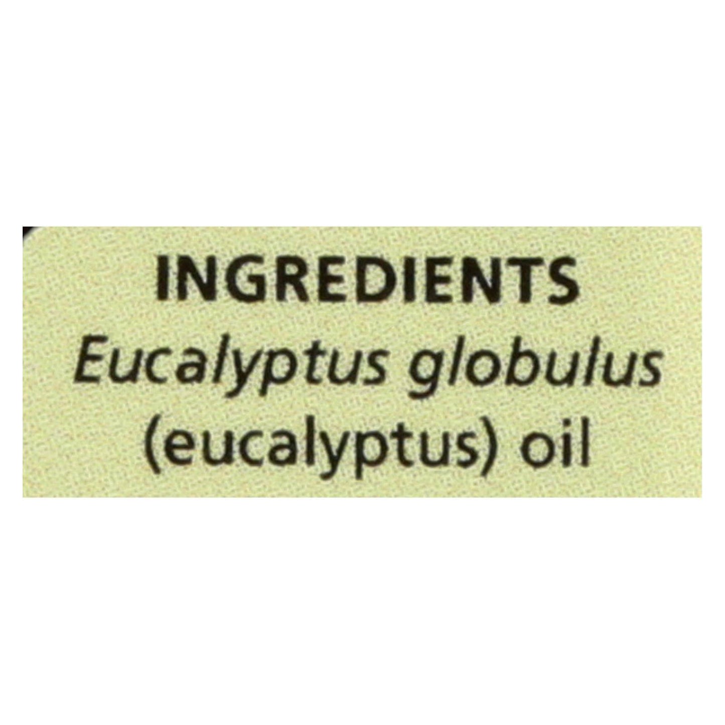 Aura Cacia - Pure Essential Oil Eucalyptus - 0.5 fl oz
