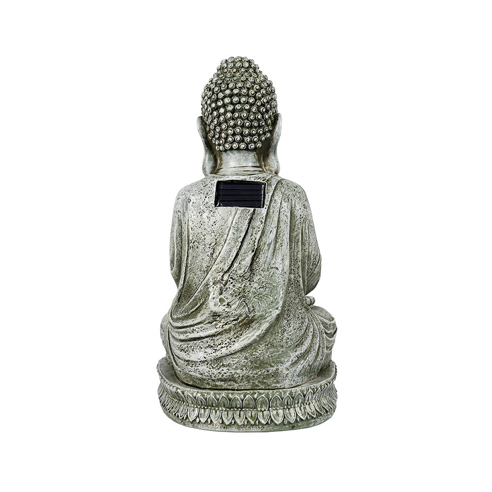 Meditating Sitting Buddha Solar Lights