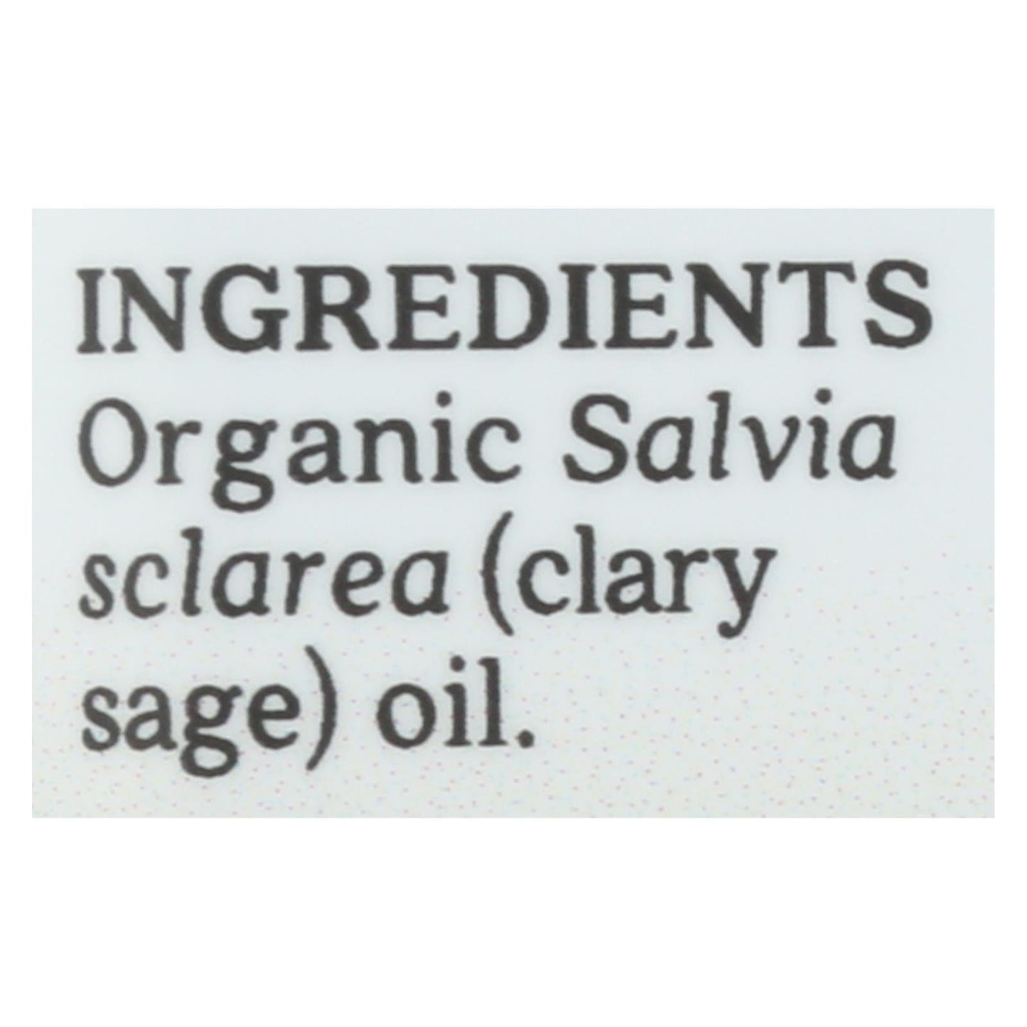 Aura Cacia - Mostly Organic Essential Oil - Clary Sage - .25 oz