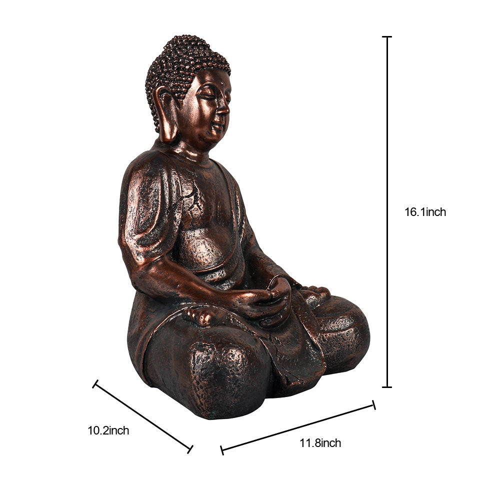 16-inch Zen Buddha Statue